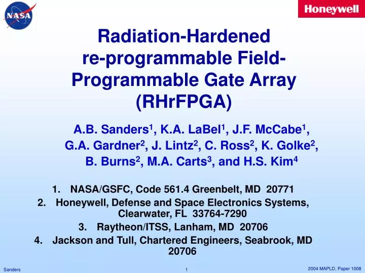 radiation hardened re programmable field programmable gate array rhrfpga