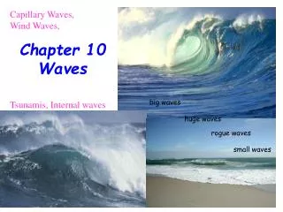 Chapter 10 Waves
