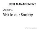RISK MANAGEMENT - slide 1