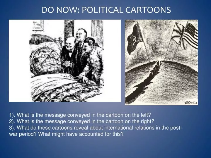 do now political cartoons