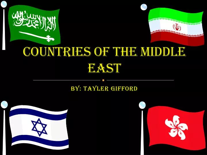 countries of the middle east