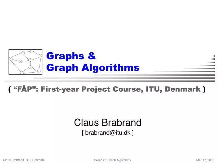 graphs graph algorithms