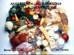 ASSISTENZA ALLA PERSONA NELL’ ALIMENTAZIONE - slide 1