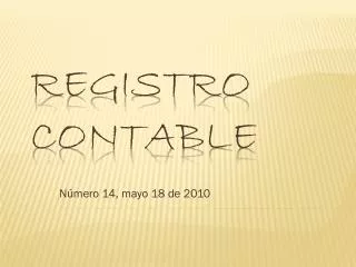 n mero 14 mayo 18 de 2010