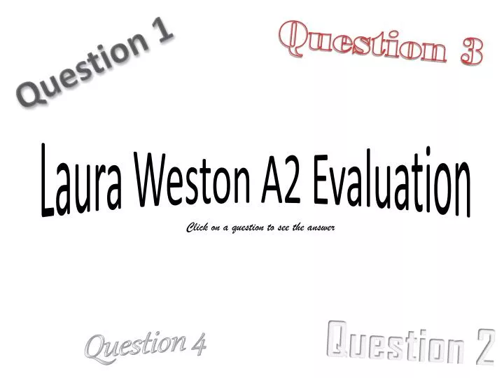 laura weston a2 evaluation