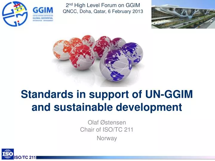 standards in support of un ggim and sustainable development