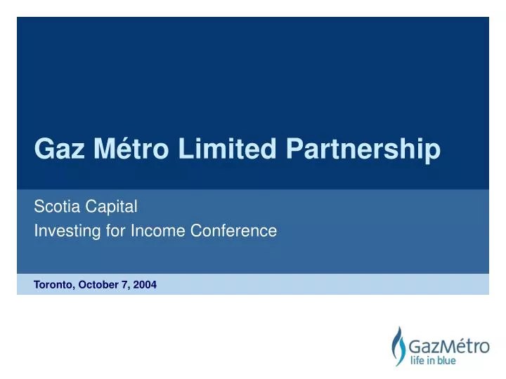 gaz m tro limited partnership
