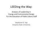 Stephanie D. Vap Emporia State University - slide 1
