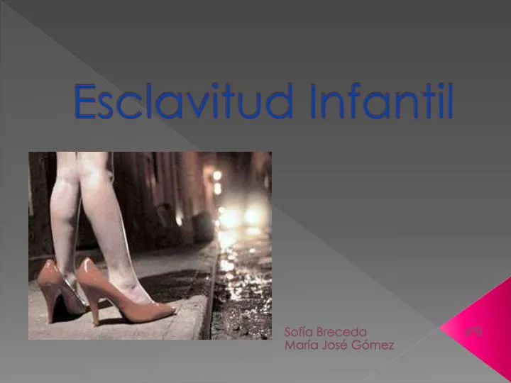 esclavitud infantil