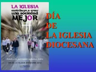 DÍA DE LA IGLESIA DIOCESANA