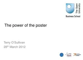 The power of the poster