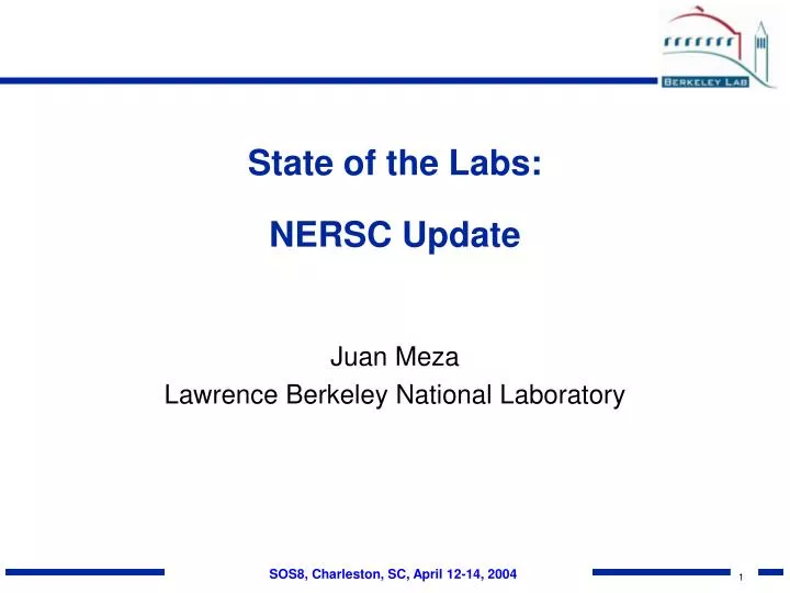 state of the labs nersc update