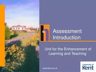 Assessment Introduction
