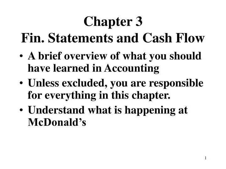chapter 3 fin statements and cash flow