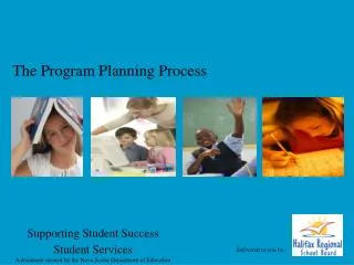 The Program Planning Process