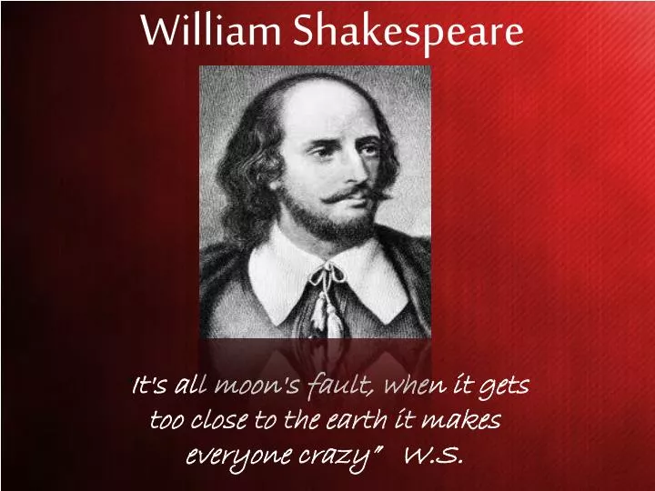 william shakespeare