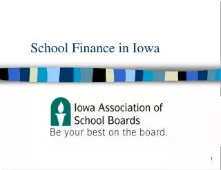 School Finance in Iowa