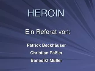 heroin