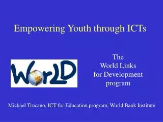 Empowering Youth through ICTs
