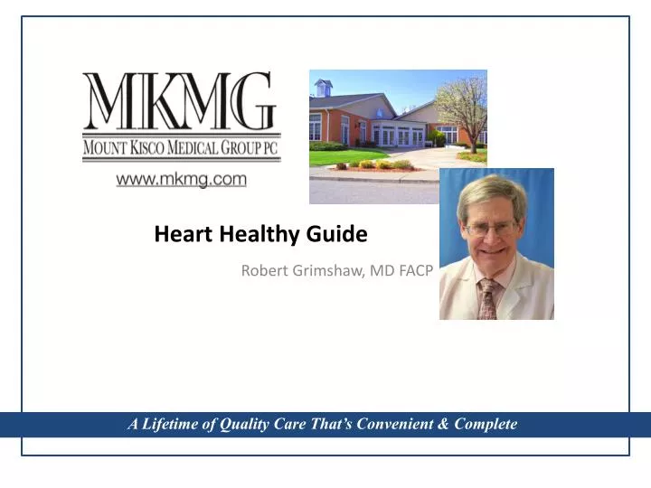 heart healthy guide