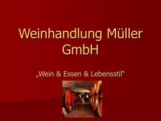weinhandlung m ller gmbh