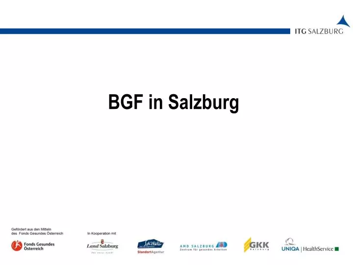 bgf in salzburg