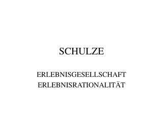 schulze