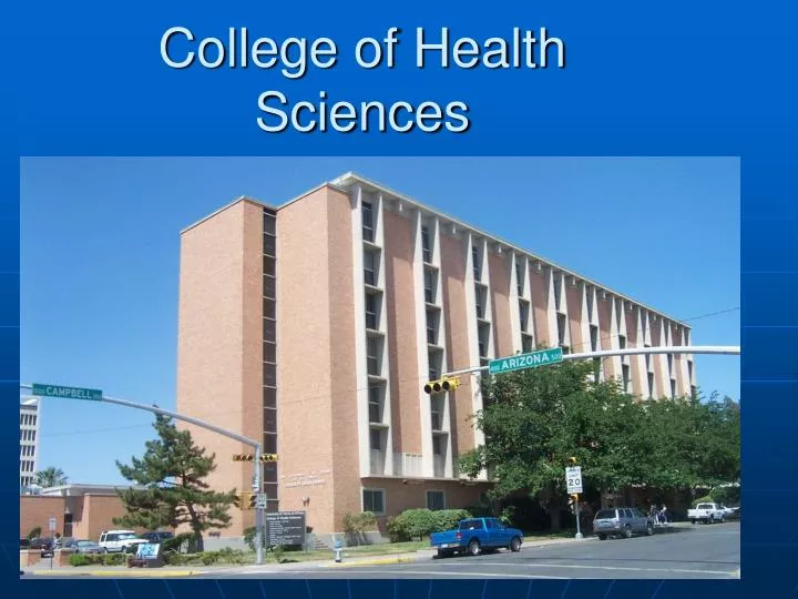 college of health sciences