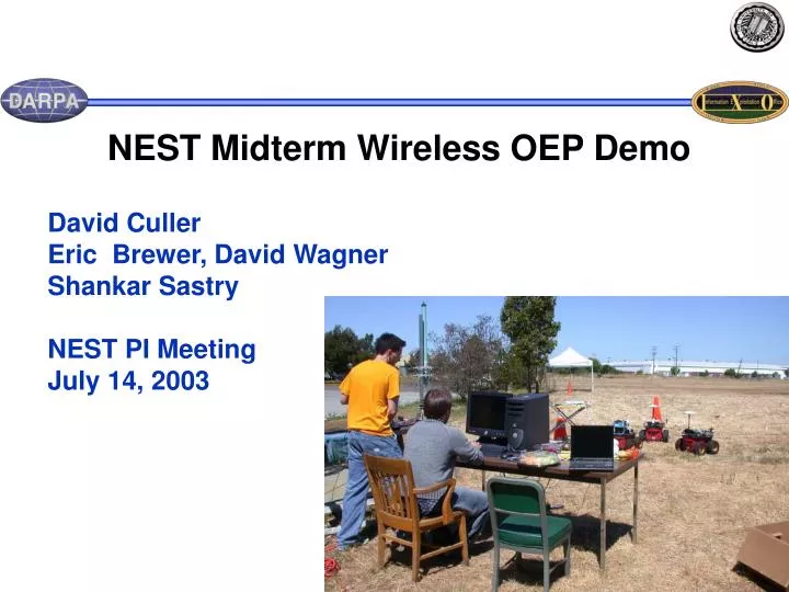 nest midterm wireless oep demo