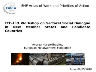 ITC-ILO Workshop on Sectoral Social Dialogue in New Member States and Candidate Countries
