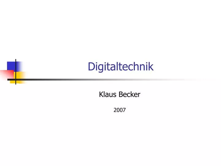 digitaltechnik