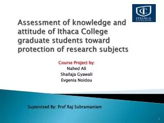 Course Project by: Nahed Ali Shailaja Gyawali Evgenia Noidou