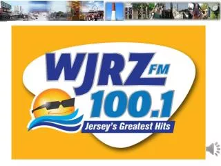 100.1 WJRZ is the exclusive Greatest Hits radio station in Monmouth and Ocean Counties.