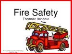 Fire Safety - slide 1