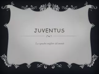 juventus