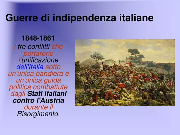 guerre di indipendenza italiane