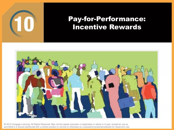pay for performance incentive rewards
