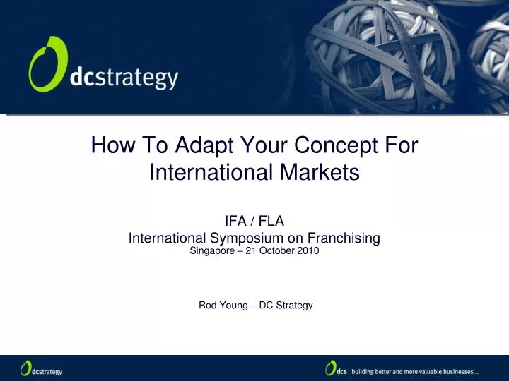how to adapt your concept for international markets ifa fla international symposium on franchising