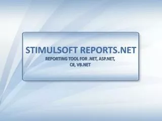 Stimulsoft Reports.Net