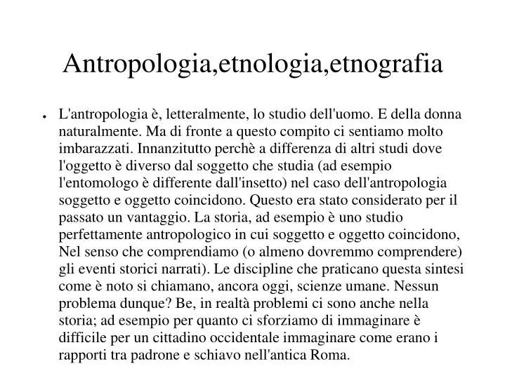 antropologia etnologia etnografia