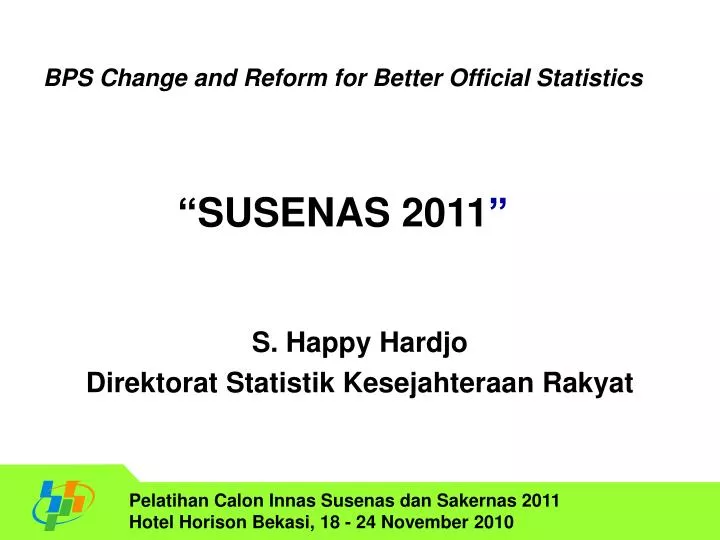 s happy hardjo direktorat statistik kesejahteraan rakyat