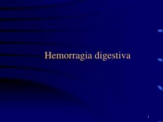 hemorragia digestiva
