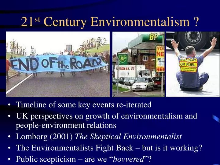 21 st century environmentalism