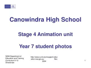 Canowindra High School