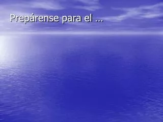 prep rense para el