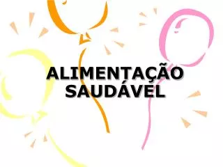 alimenta o saud vel