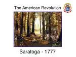 The American Revolution - slide 1