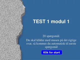 test 1 modul 1
