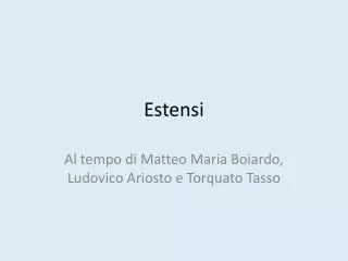 estensi