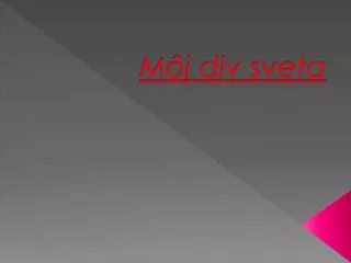 m j div sveta